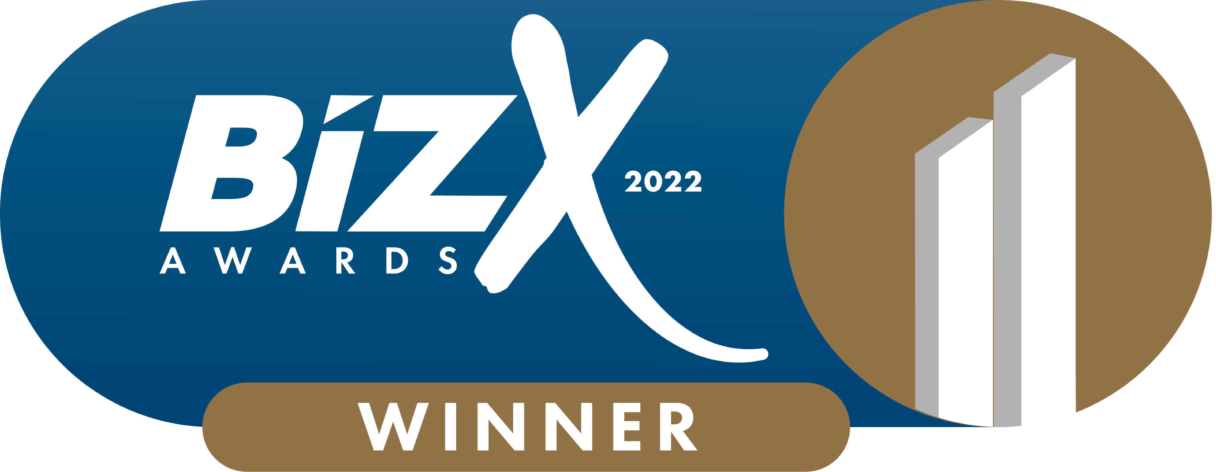 BizX award logo
